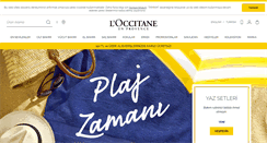 Desktop Screenshot of loccitane.com.tr