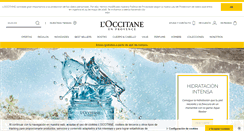 Desktop Screenshot of es.loccitane.com